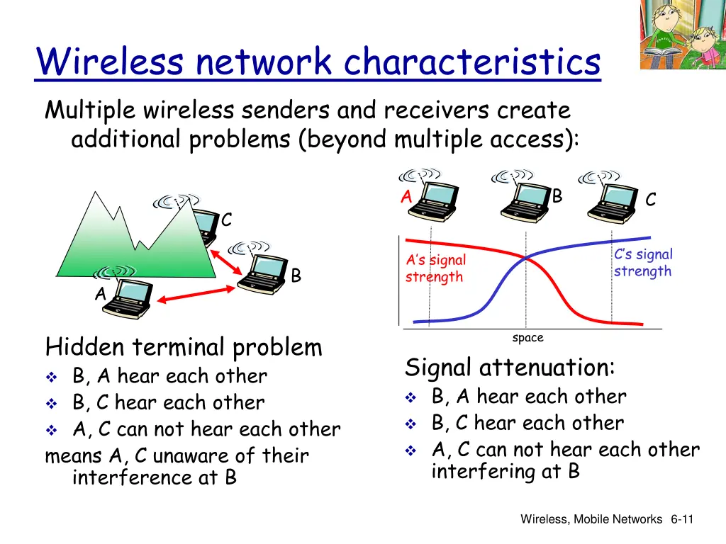 wireless network characteristics multiple