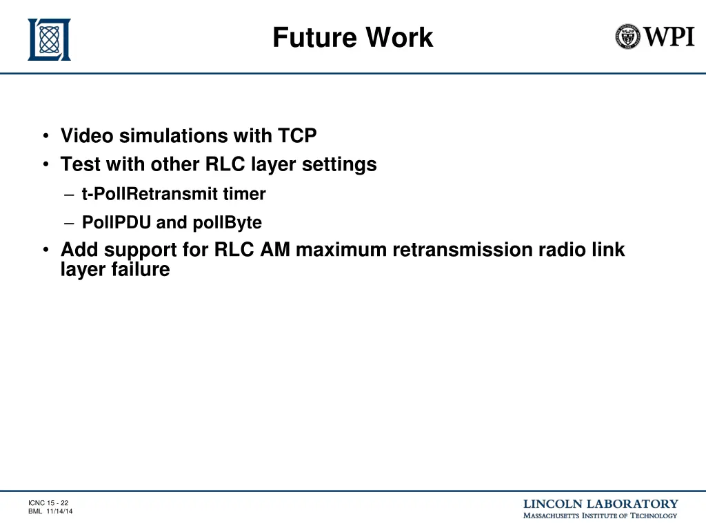 future work