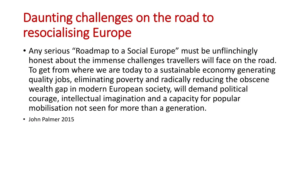 daunting daunting challenges challenges