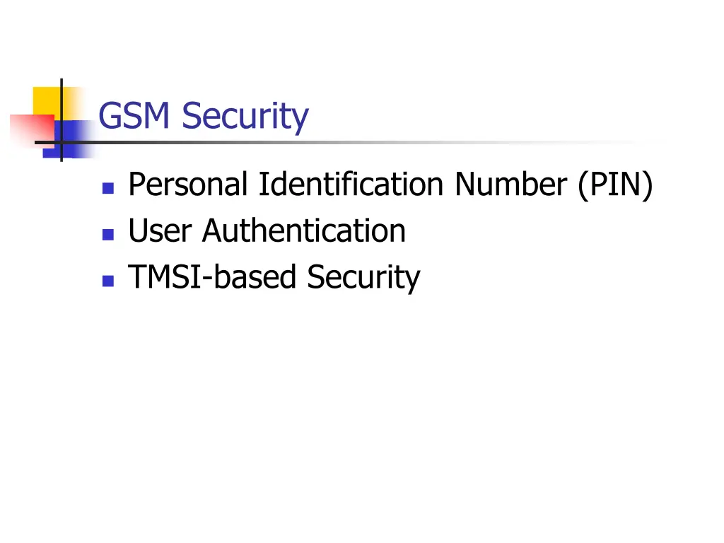 gsm security