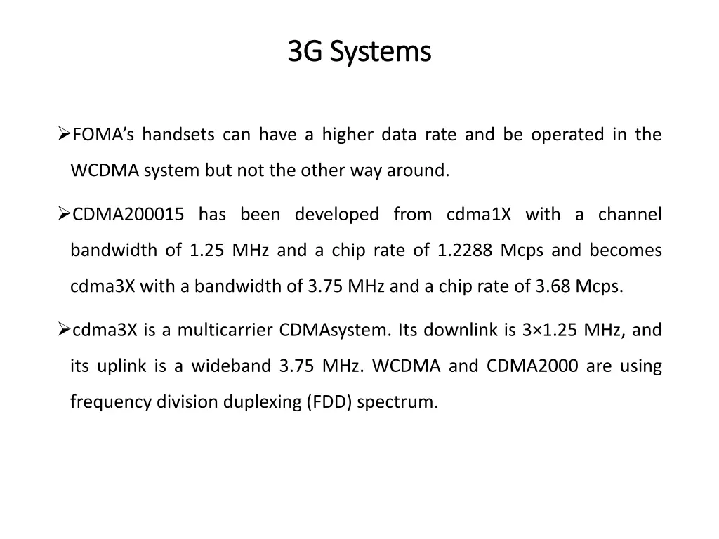 3g systems 3g systems 2