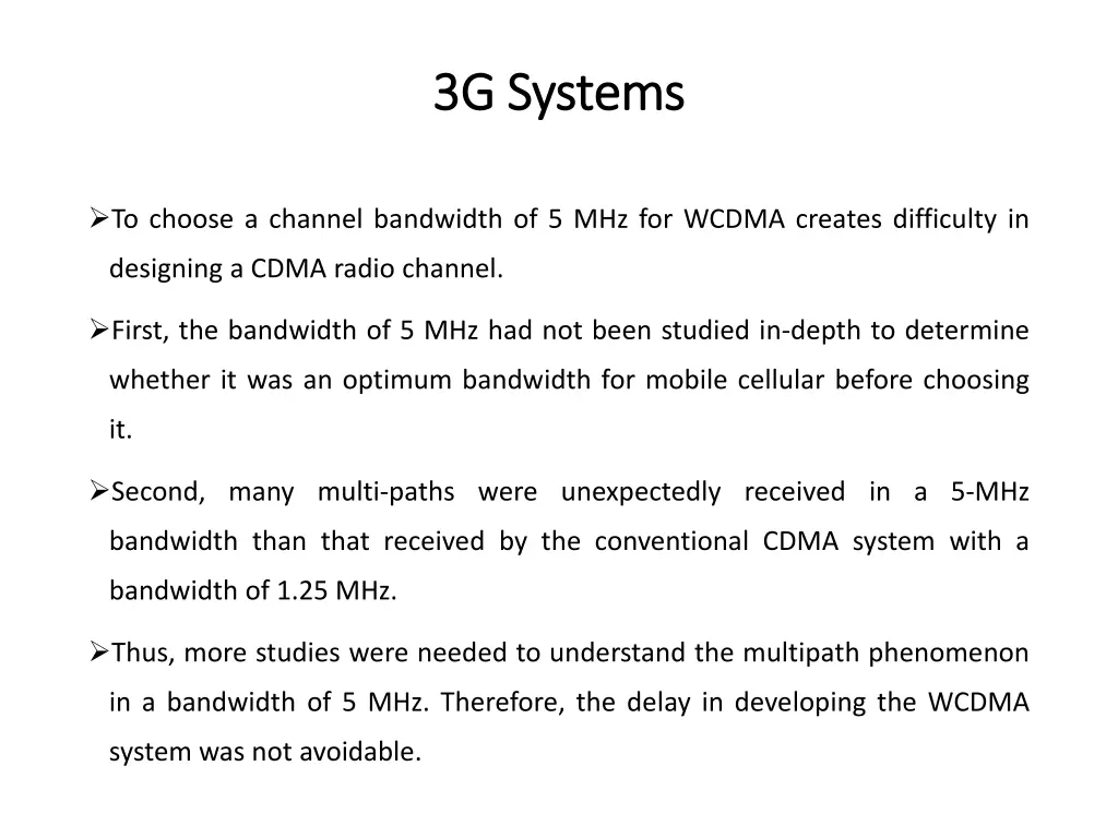 3g systems 3g systems 4