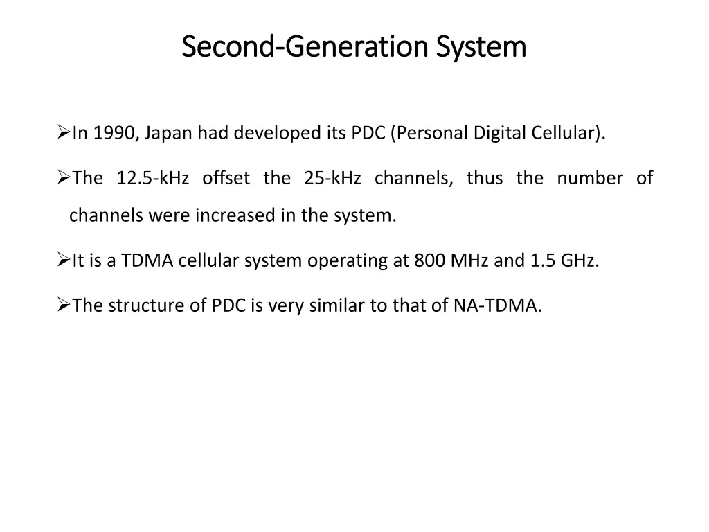 second second generation system generation system 3