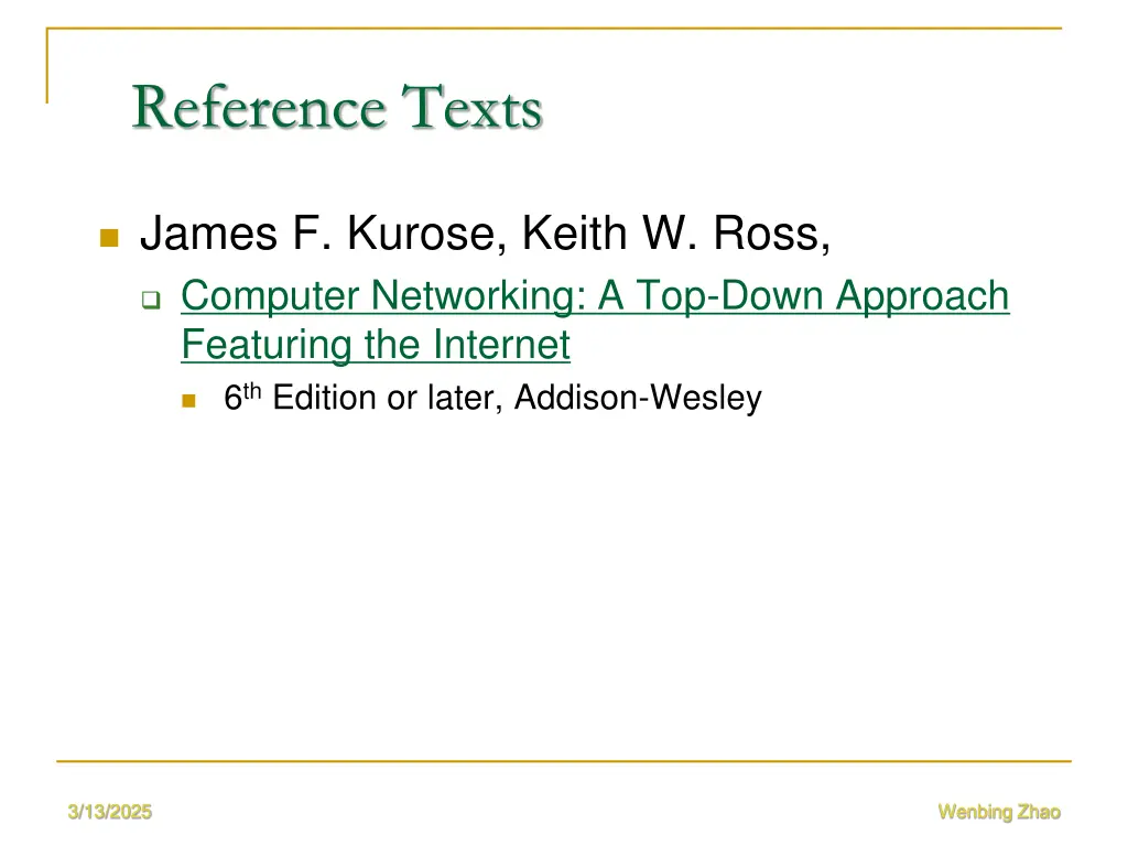 reference texts