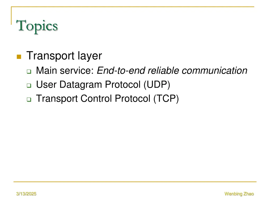 topics 2