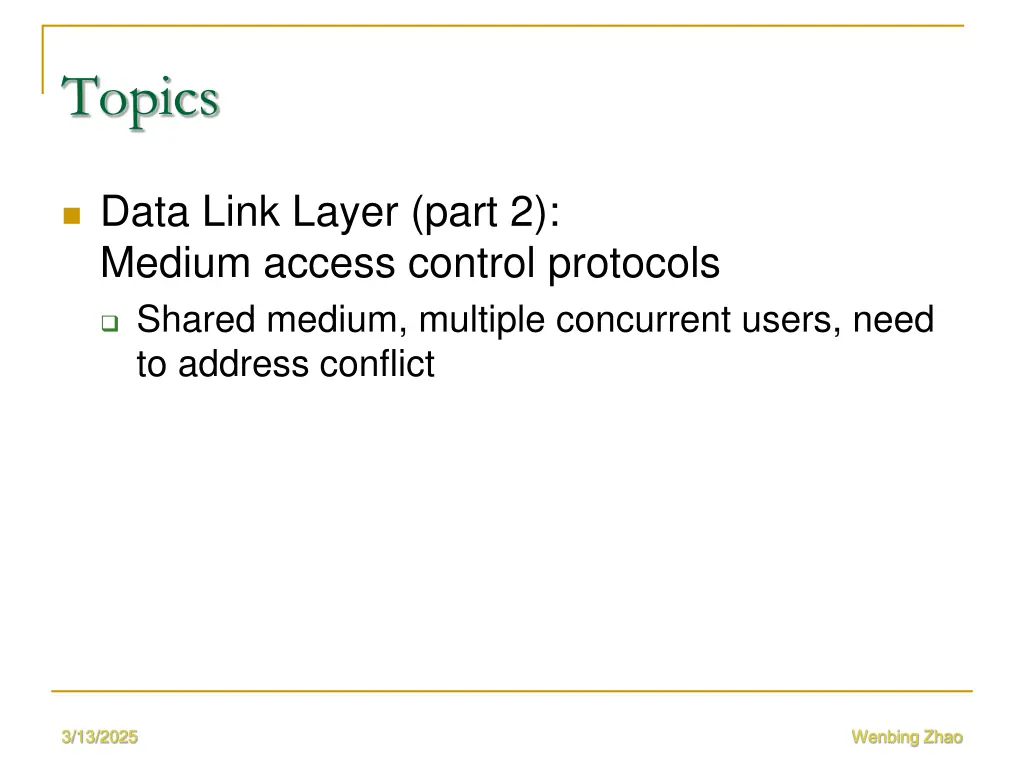 topics 5