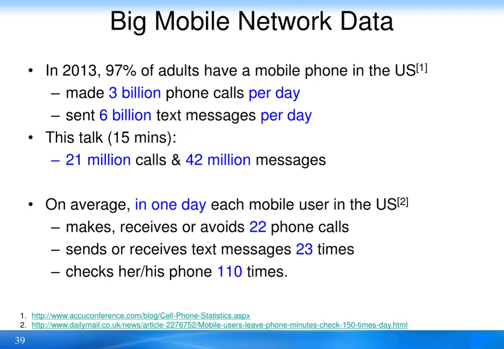 big mobile network data 1