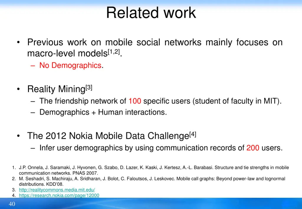related work