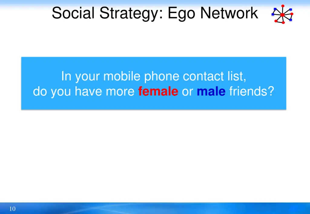 social strategy ego network 2