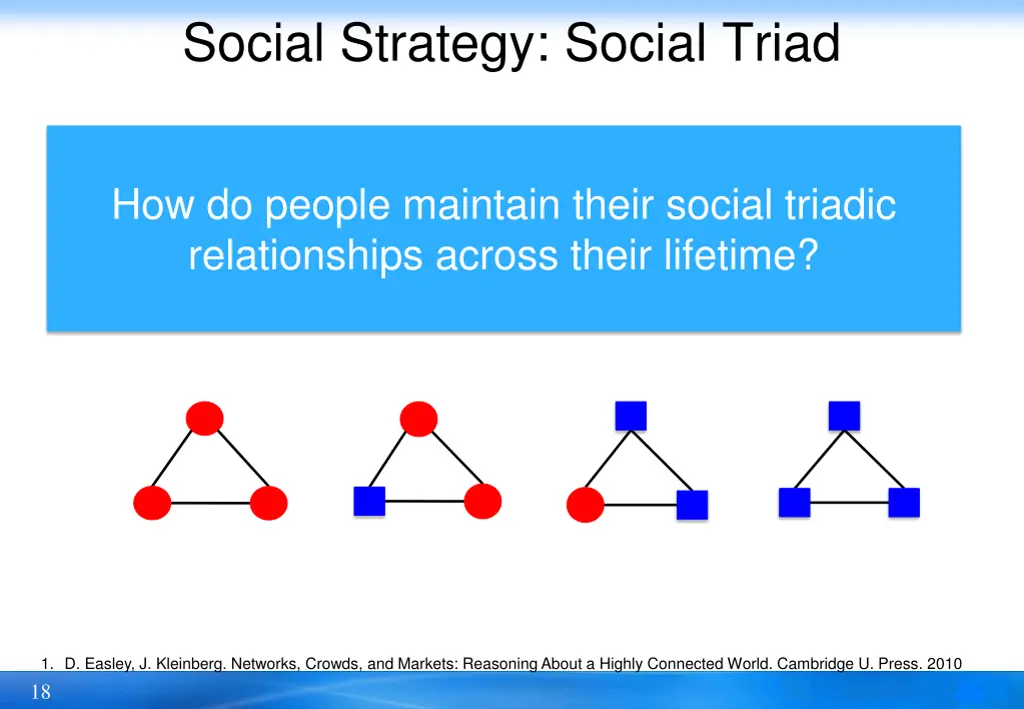 social strategy social triad