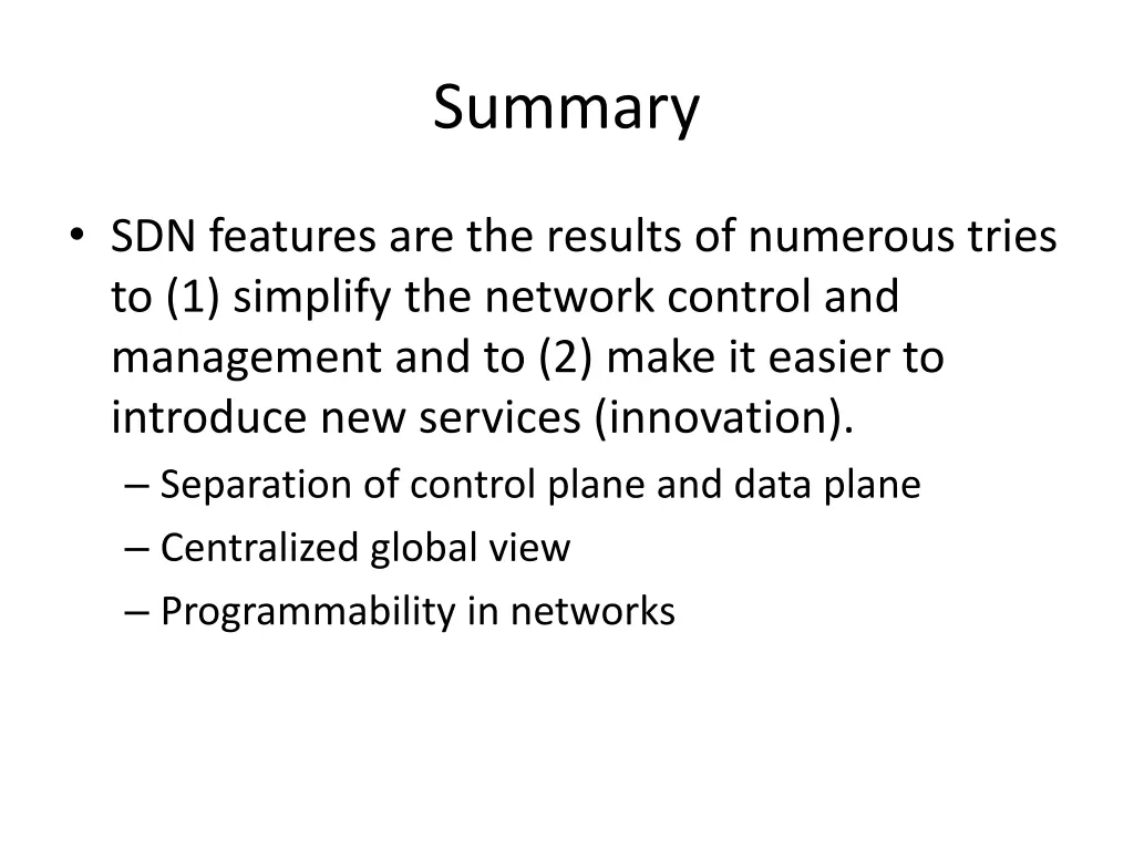 summary