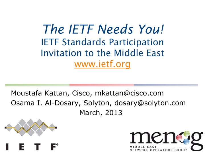 the ietf needs you ietf standards participation