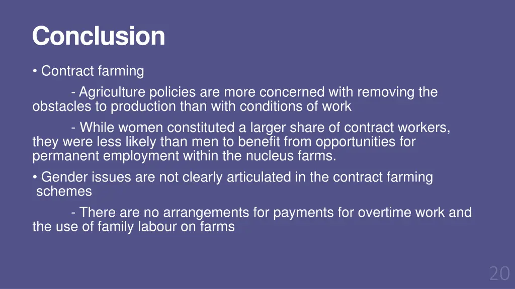 conclusion