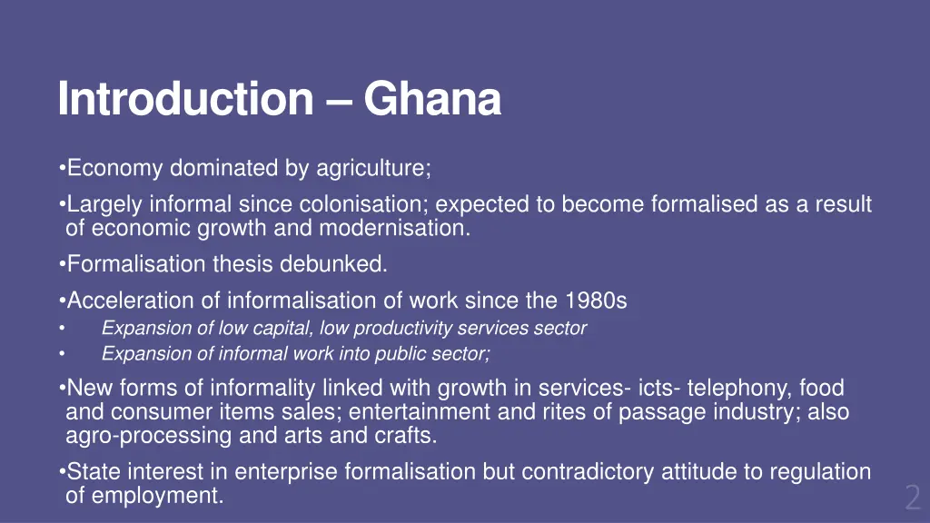 introduction ghana