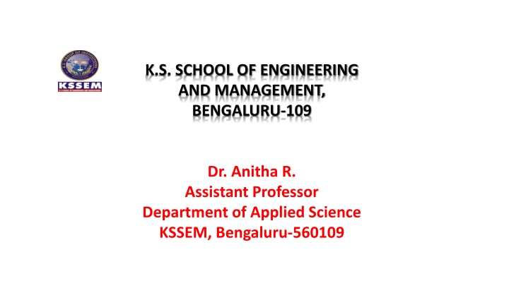 k s school of engineering and management