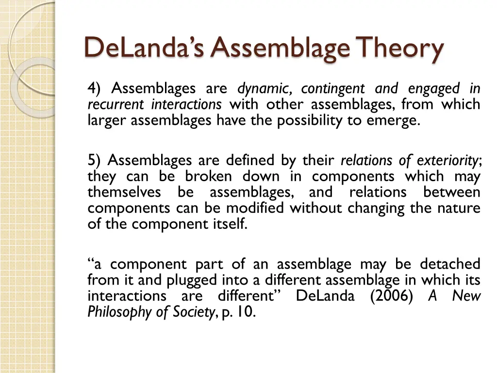 delanda s assemblage theory 1