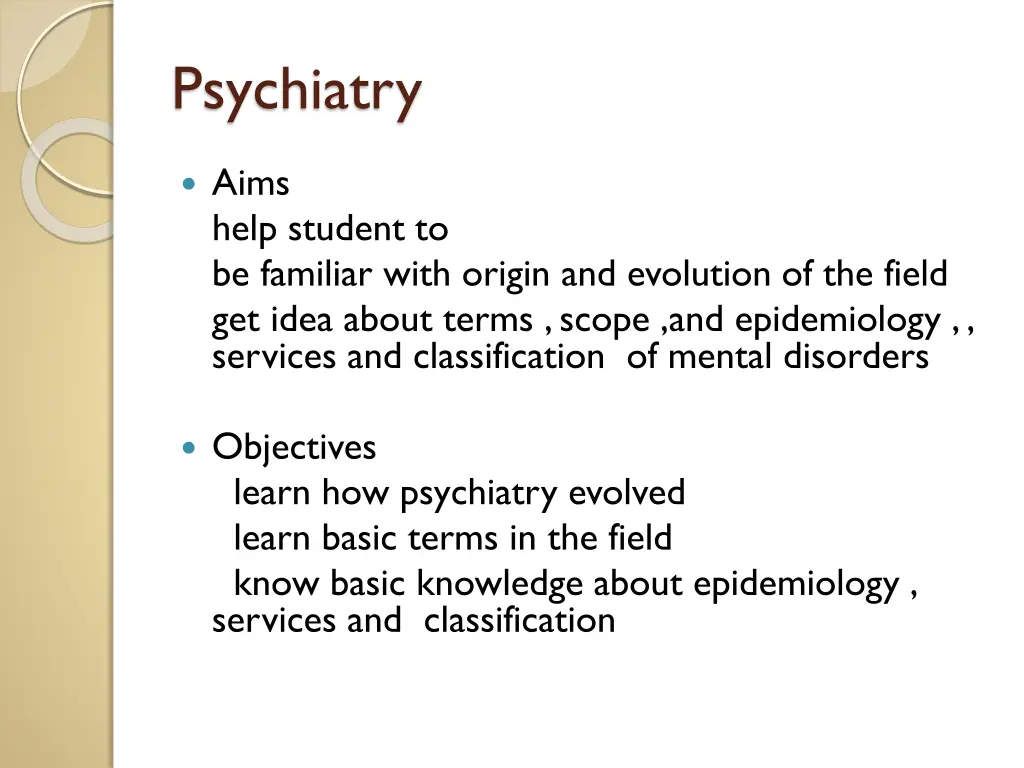 psychiatry 1