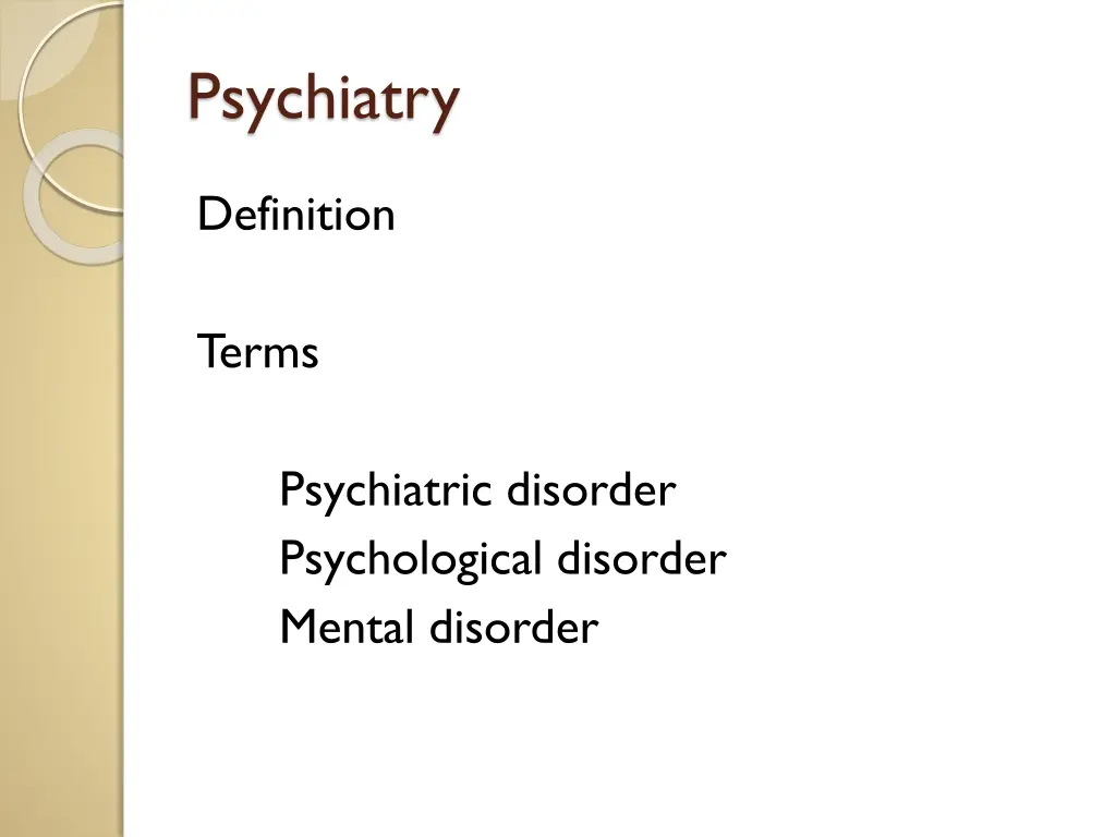 psychiatry 2