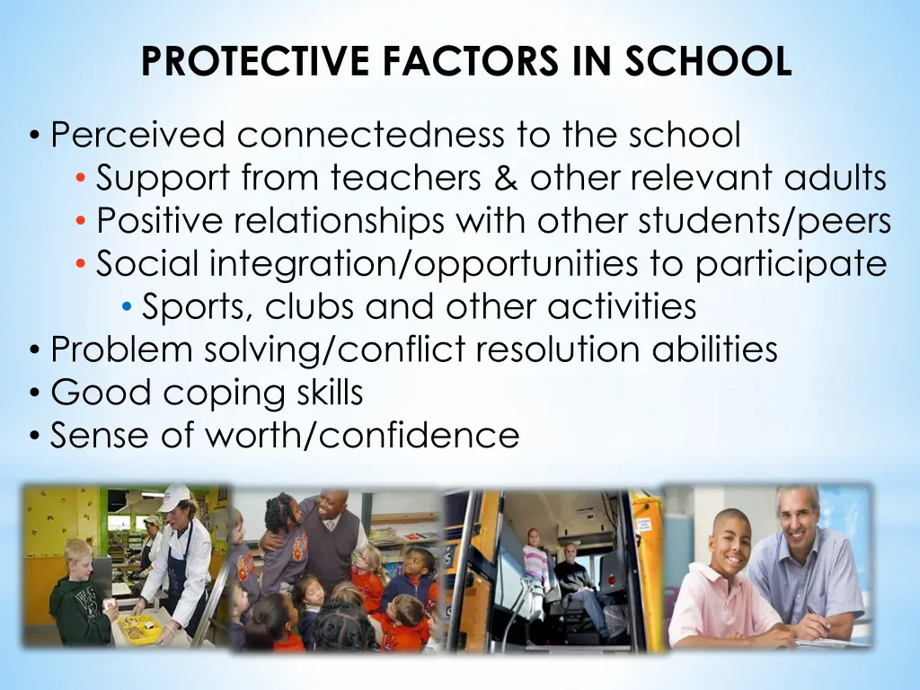 protective factors in school