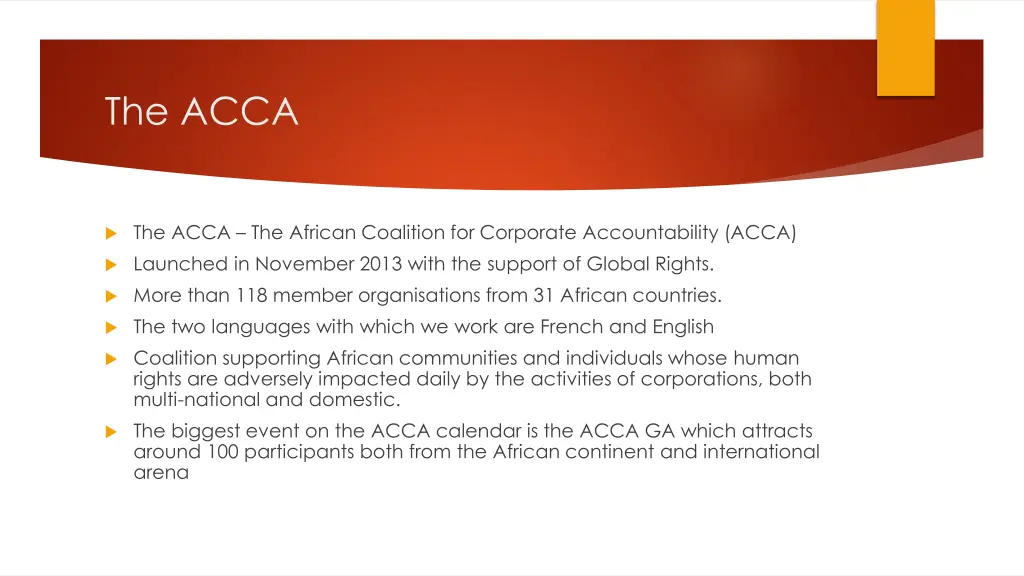 the acca