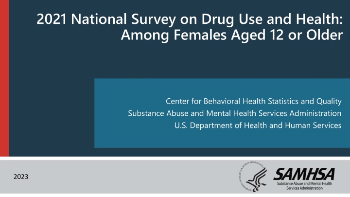 2021 national survey on drug use and health among
