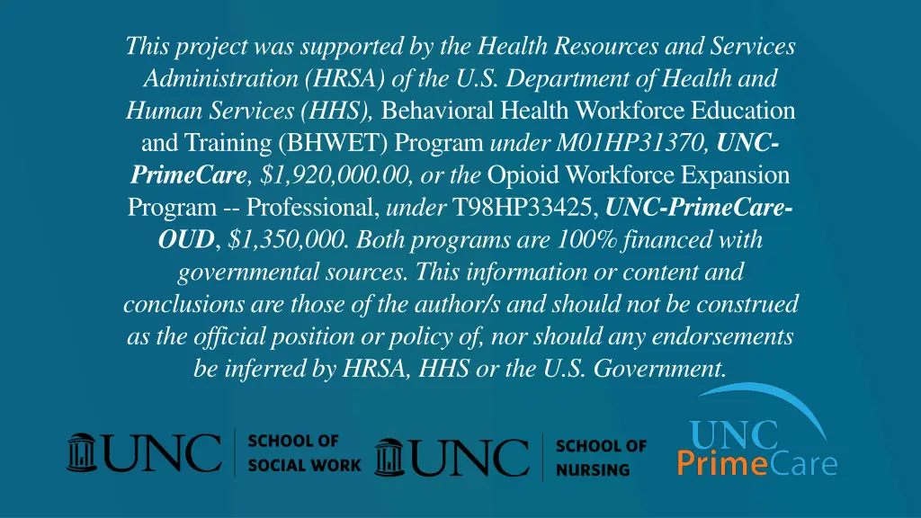 this project was supported by the health