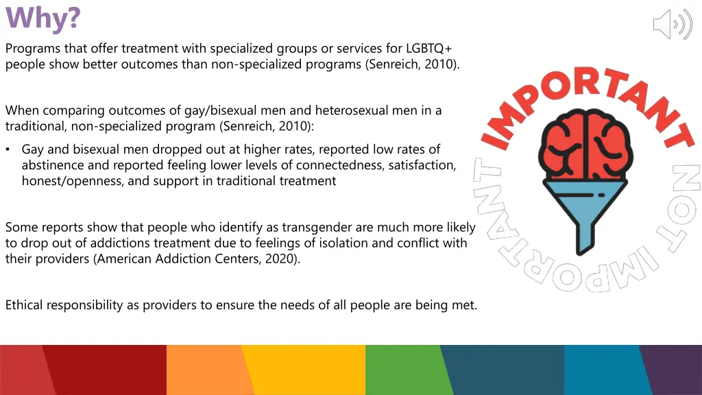 why programs that offer treatment with
