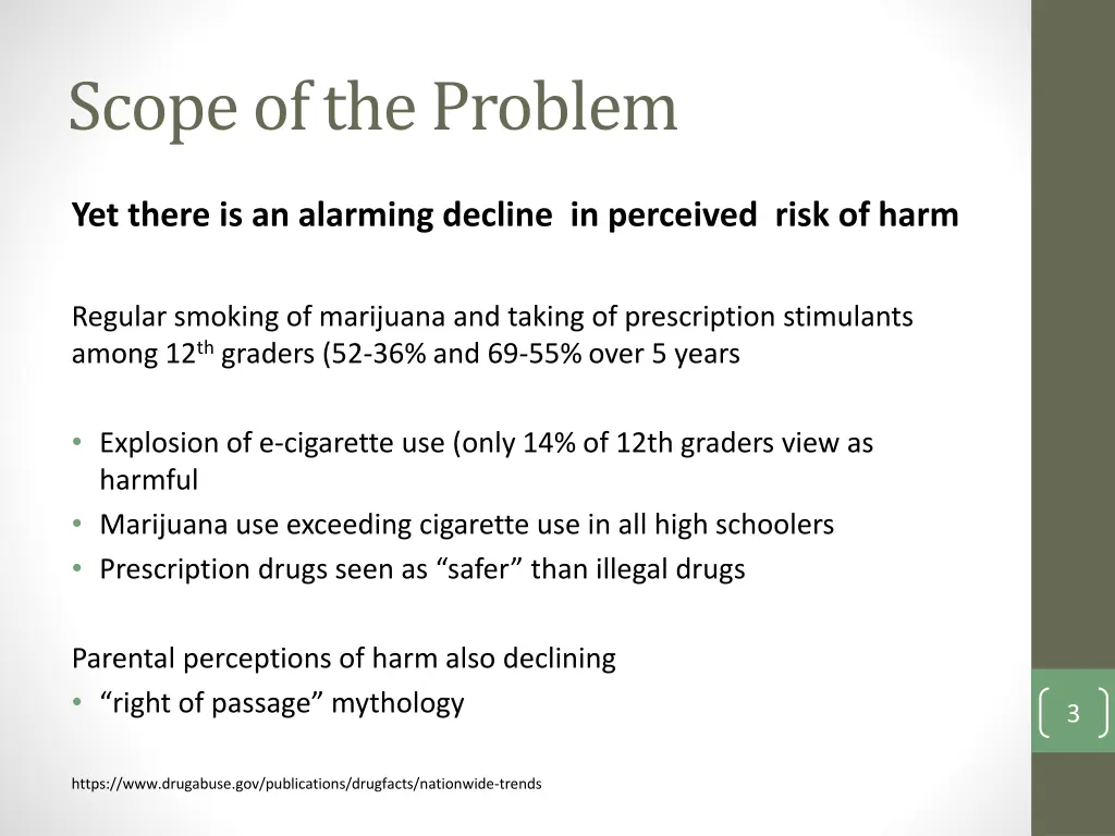 scope of the problem 1