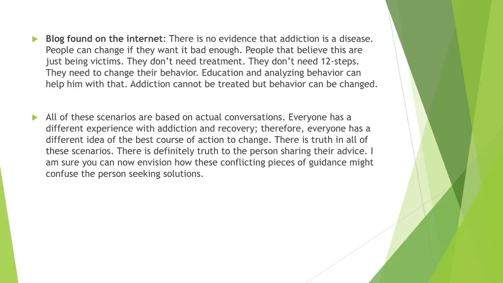 blog found on the internet there is no evidence