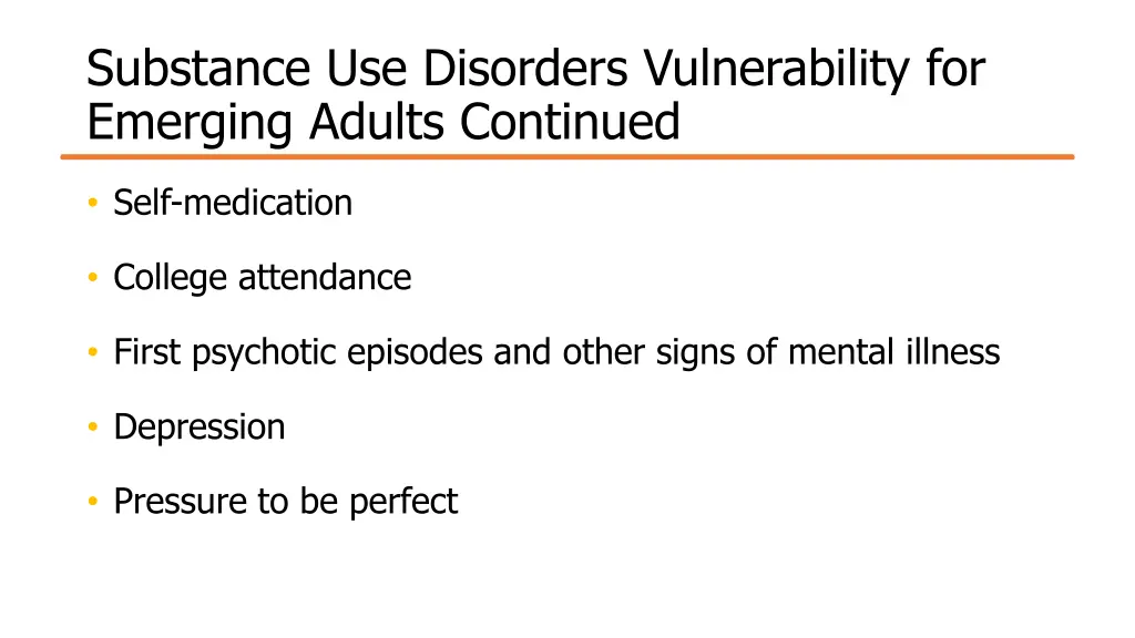 substance use disorders vulnerability 1