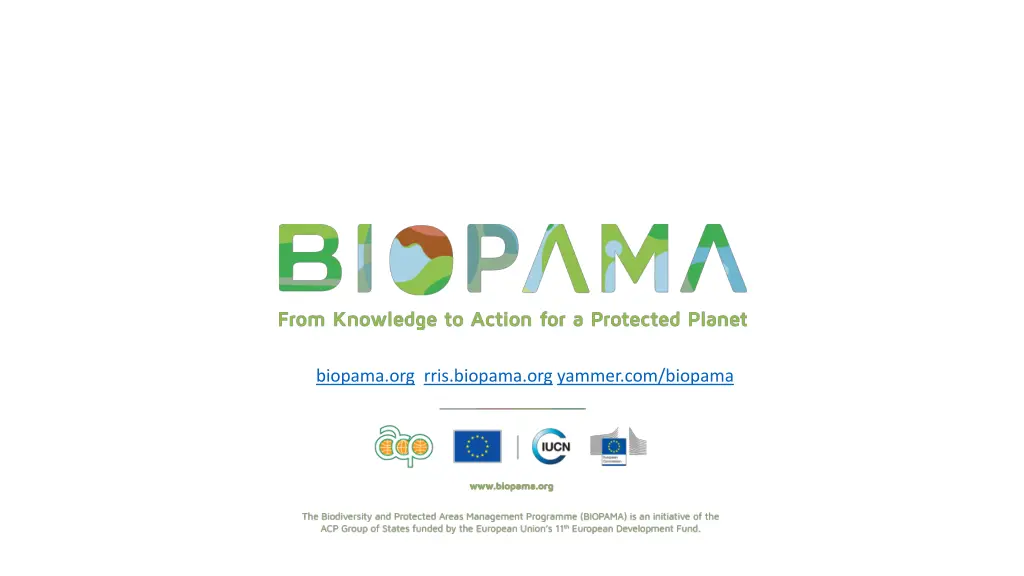 biopama org rris biopama org yammer com biopama