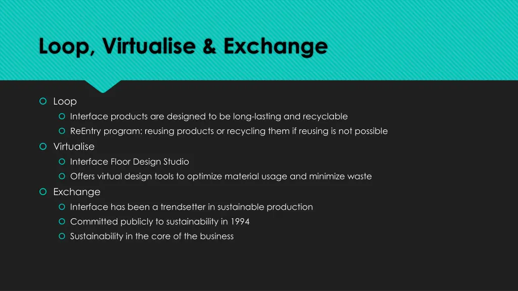 loop virtualise exchange