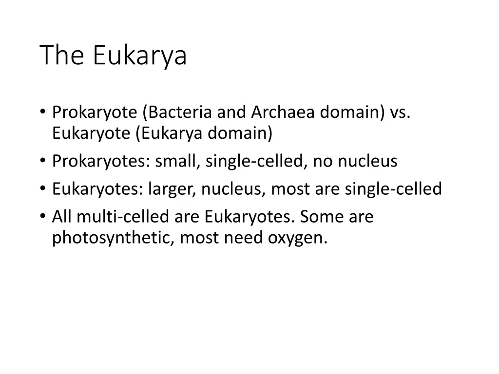 the eukarya 1
