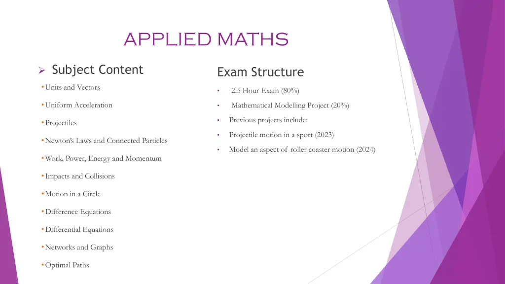 applied maths