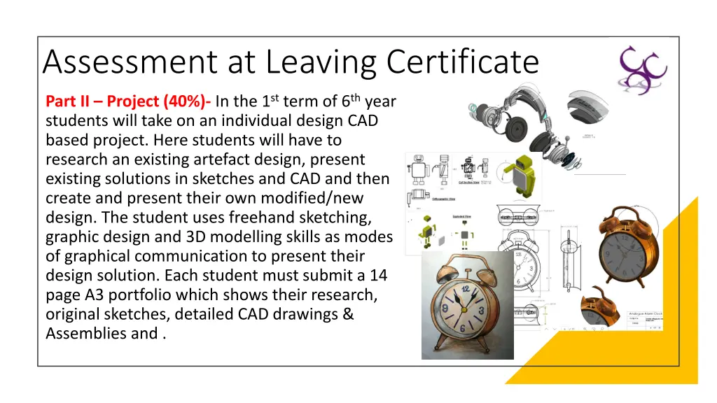 assessment at leaving certificate 3