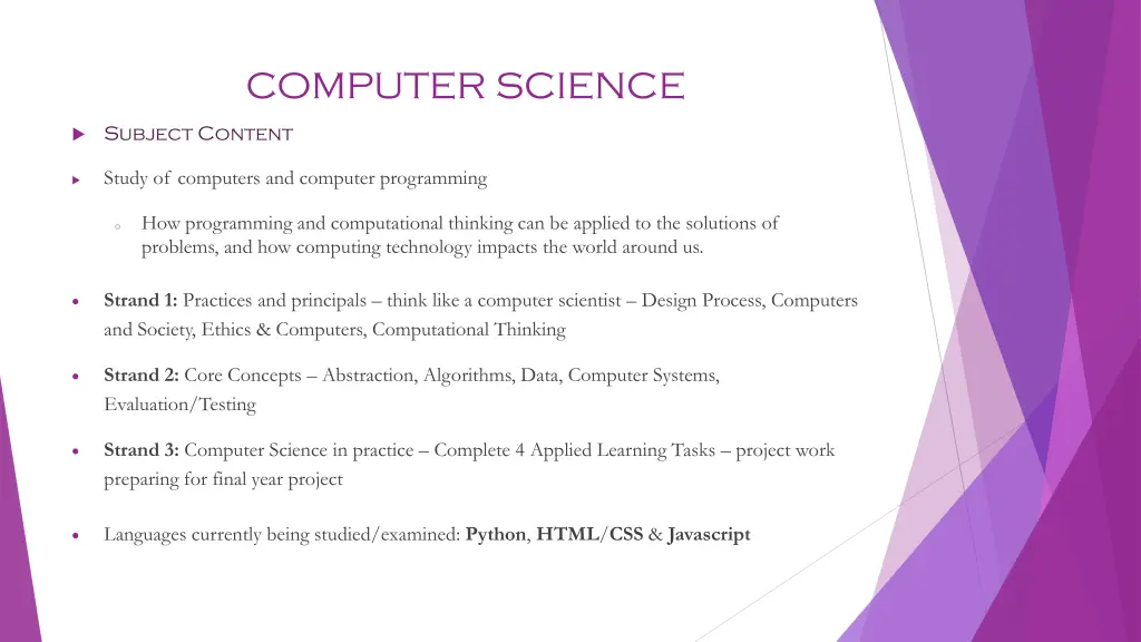 computer science