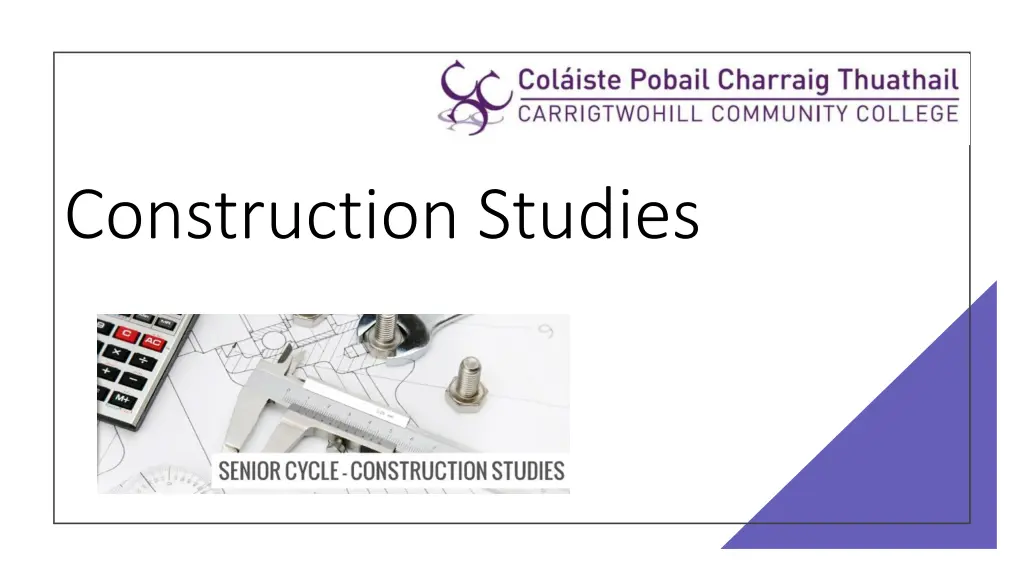 construction studies