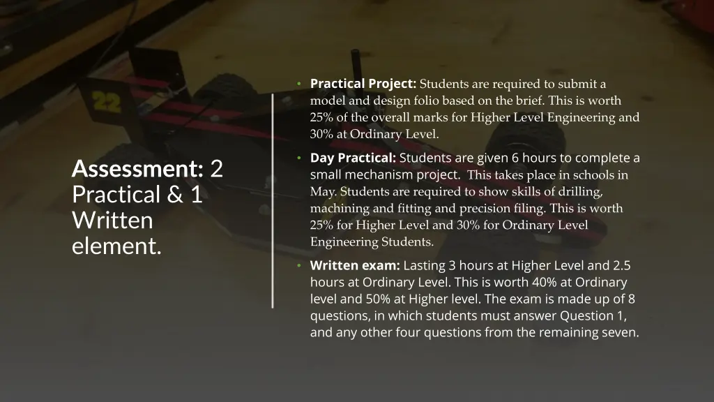 practical project students are required to submit