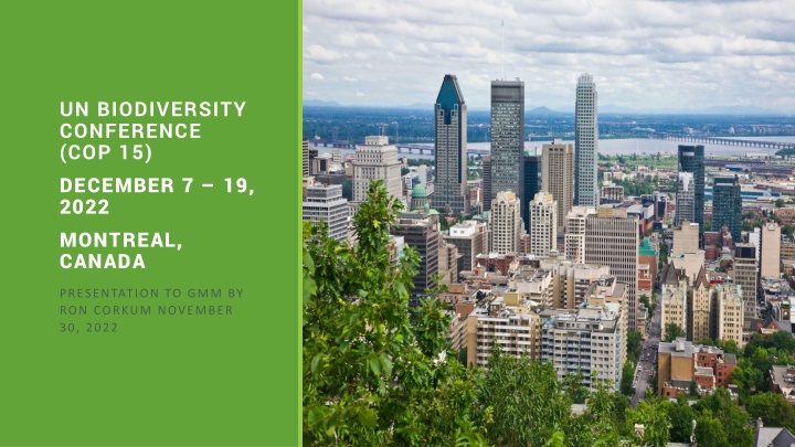confere nce cop 15 7u 19 decemb er 2022 montreal