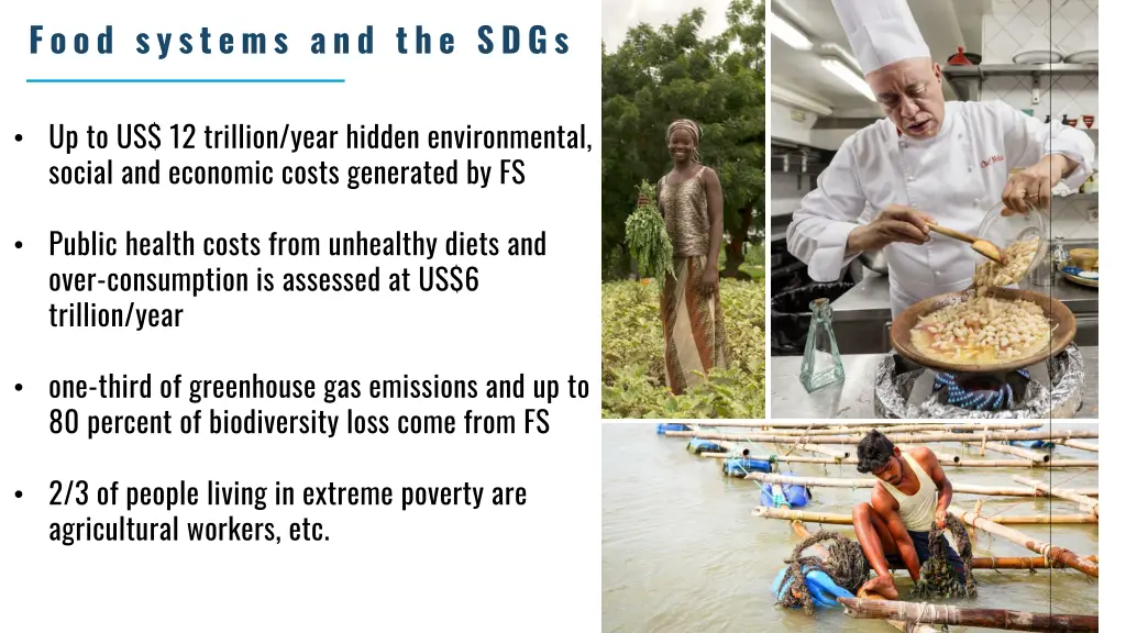 food systems and the sdgs
