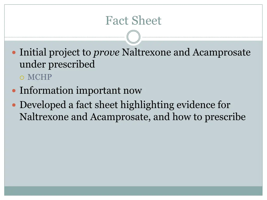 fact sheet