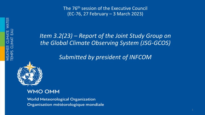the 76 th session of the executive council