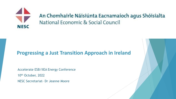 progressing a just transition approach in ireland