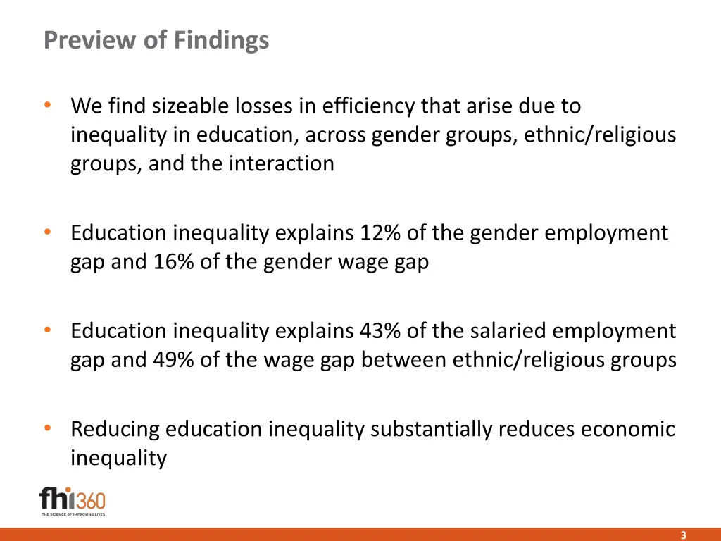 preview of findings