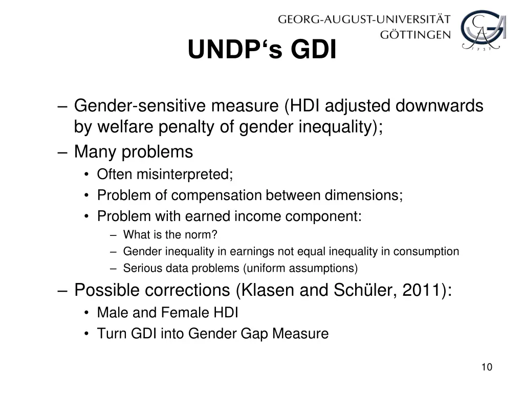 undp s gdi