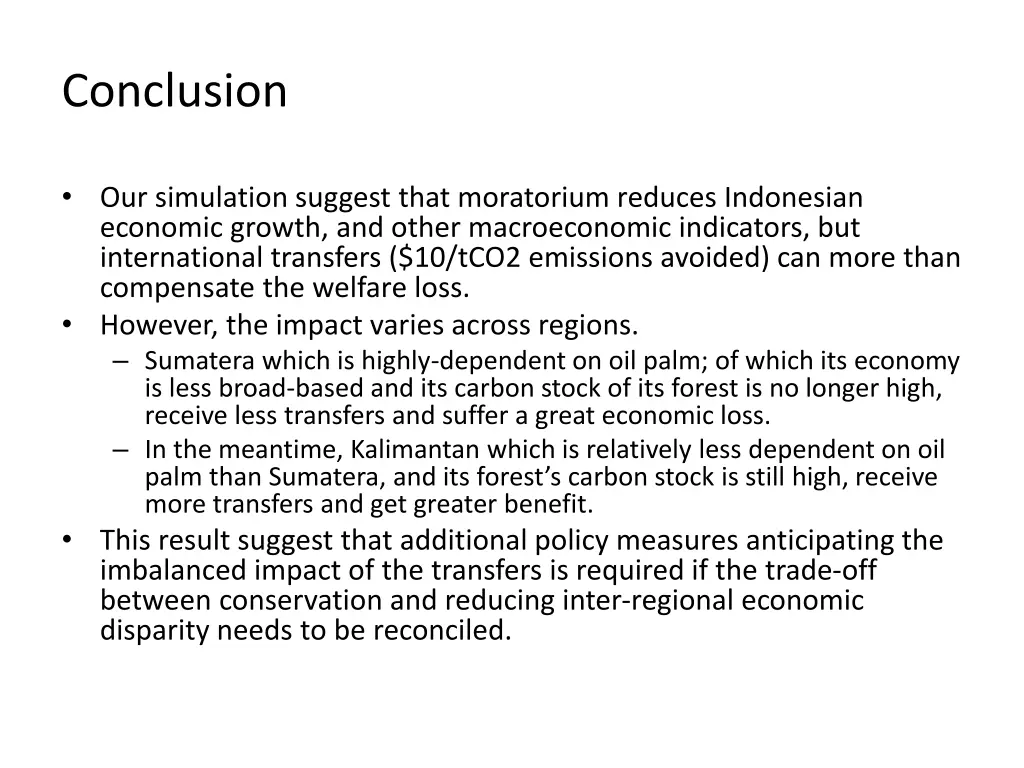 conclusion