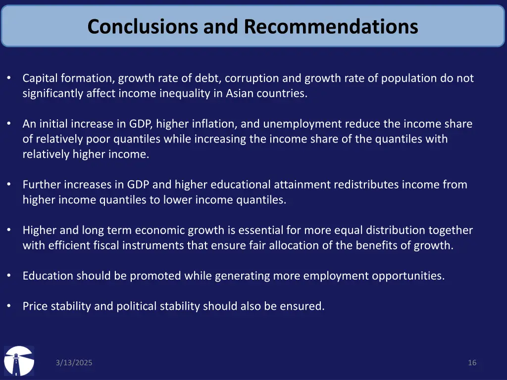 conclusions and recommendations 1