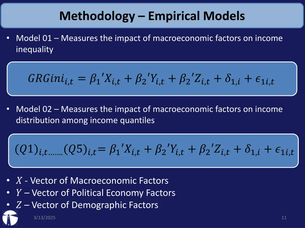 methodology empirical models