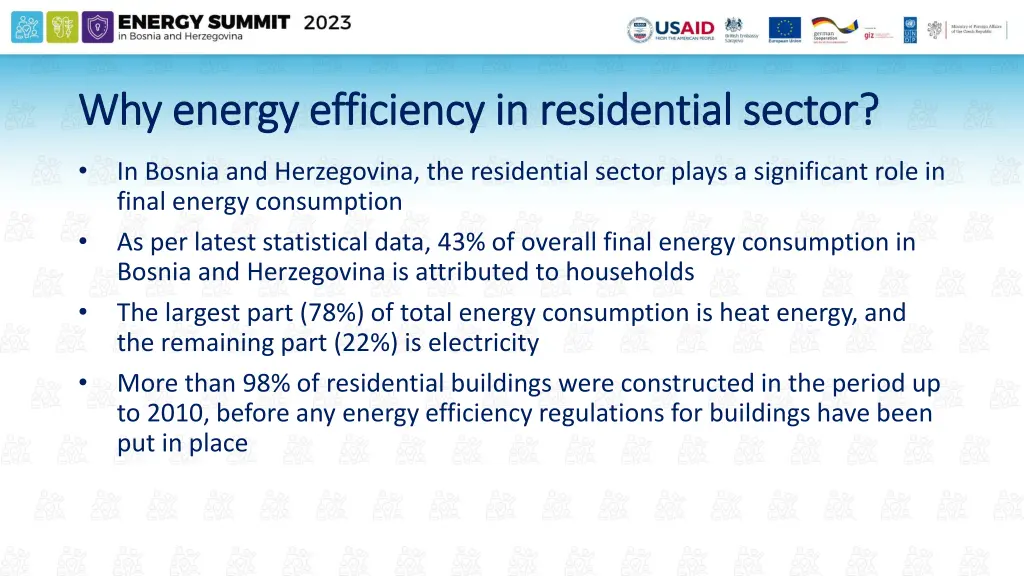 why energy efficiency in residential sector