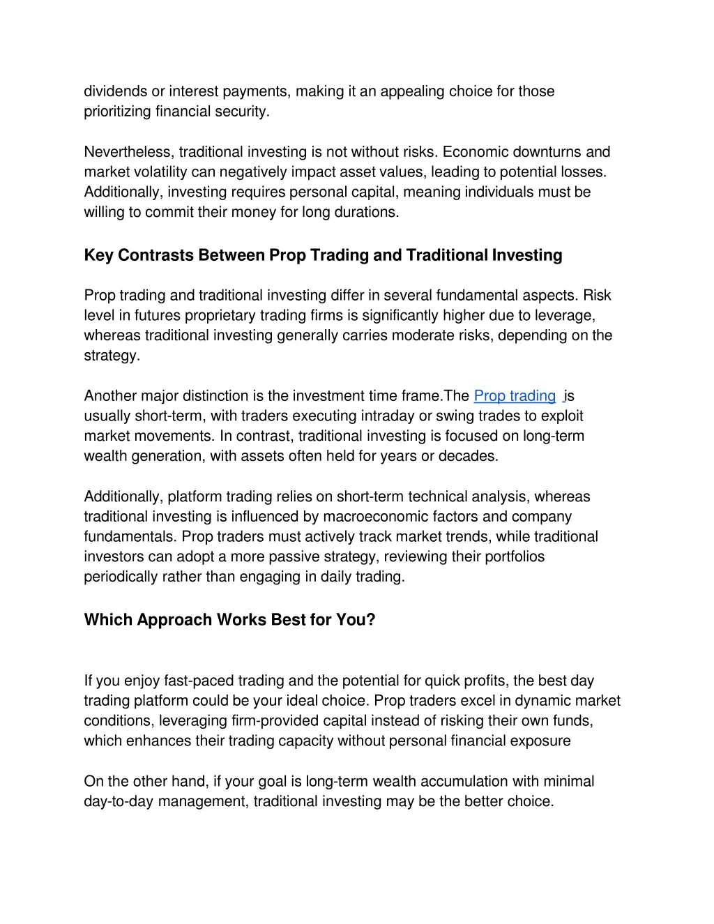 dividends or interest payments making